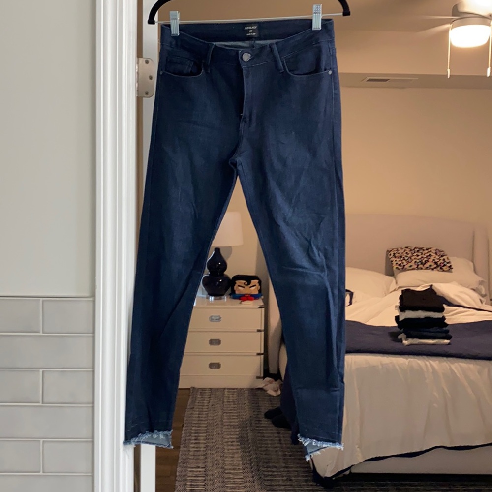 Blue skinny jeans from Fabrik barely used